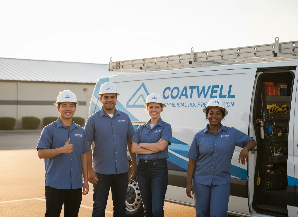 Commercial roof coating company in La Motte, IA